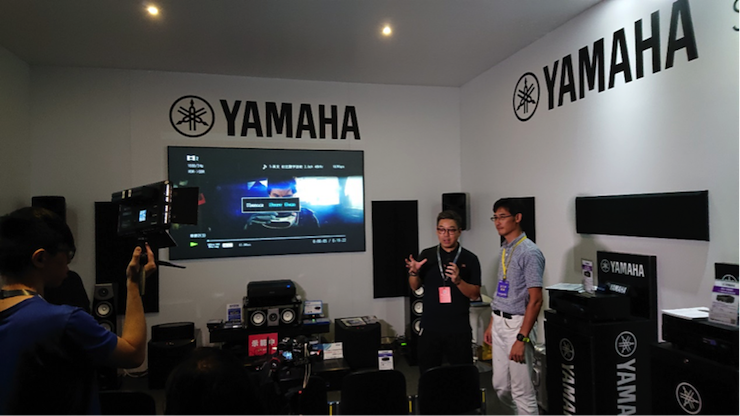 2018 香港高级视听展 Yamaha环绕声黑科技SURROUND:ai 引爆全场