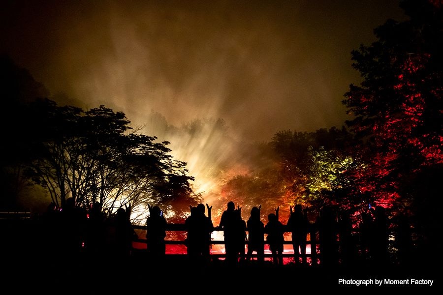 案例｜MG不朽情缘官网为壮观的Kamuy Lumina魔法夜行旅游项目提供配乐设备